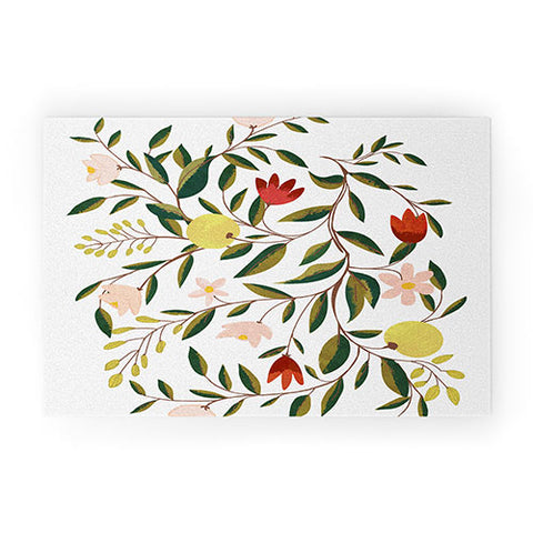 83 Oranges Lovely And Fine Welcome Mat