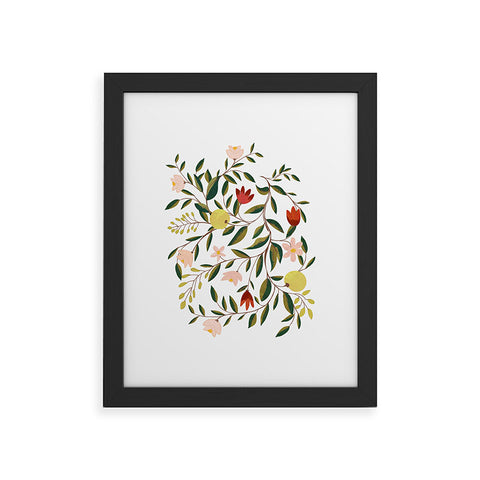 83 Oranges Lovely And Fine Framed Art Print