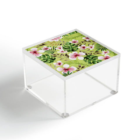 83 Oranges Lovely Floral Acrylic Box