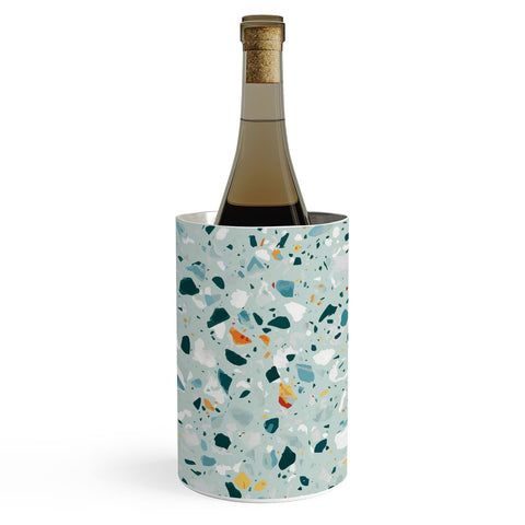 83 Oranges Mint Terrazzo Wine Chiller