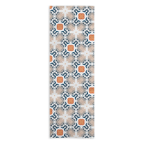 83 Oranges Modern Mandala 02 Yoga Towel