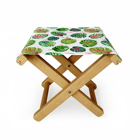 83 Oranges Monstera Love Folding Stool