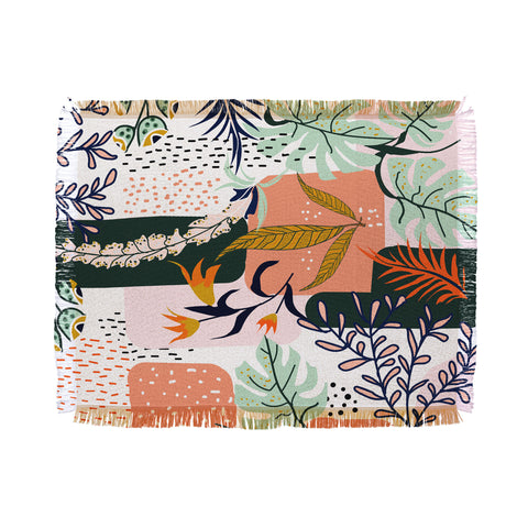 83 Oranges Mood Throw Blanket