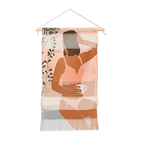 83 Oranges Morning Coffee Wall Hanging Portrait