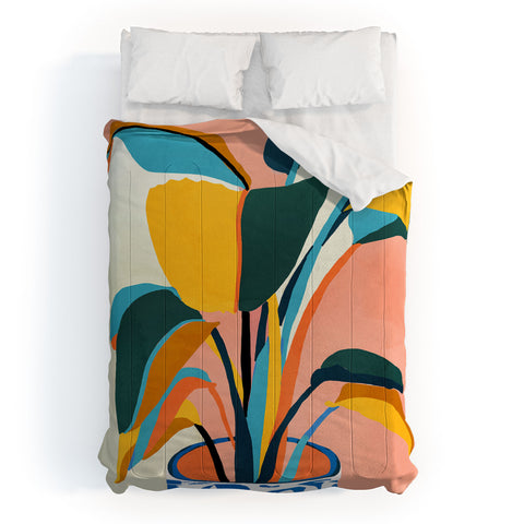 83 Oranges Nature Does Not Hurry Yet Comforter