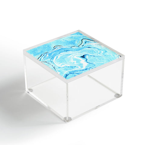 83 Oranges Ocean Marble Acrylic Box