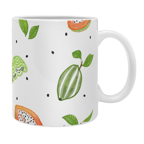 83 Oranges Papaya And Custard Apple Coffee Mug