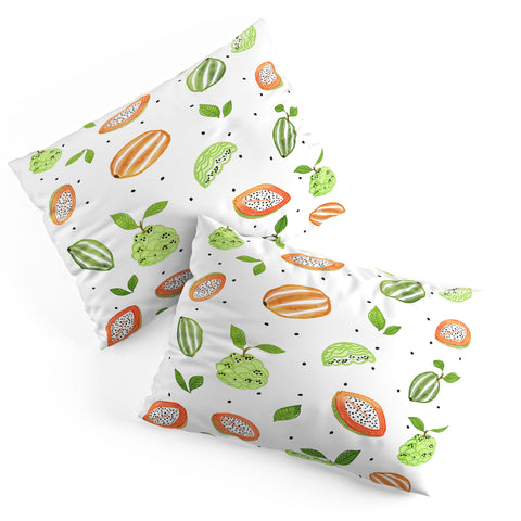 83 Oranges Papaya And Custard Apple Pillow Shams