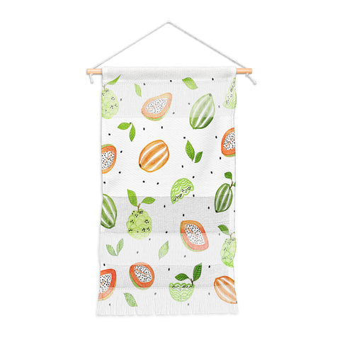 83 Oranges Papaya And Custard Apple Wall Hanging Portrait