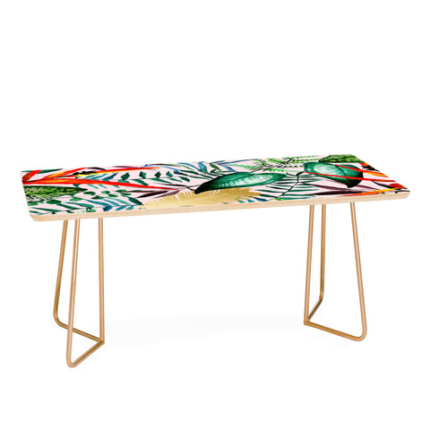 83 Oranges Paradise Floral Coffee Table