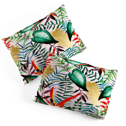 83 Oranges Paradise Floral Pillow Shams