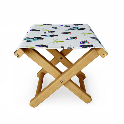 83 Oranges Pigeon Park Folding Stool