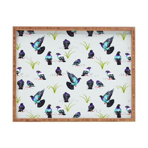 83 Oranges Pigeon Park Rectangular Tray