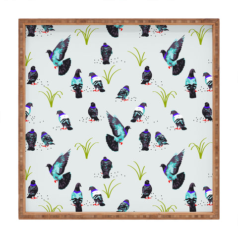 83 Oranges Pigeon Park Square Tray