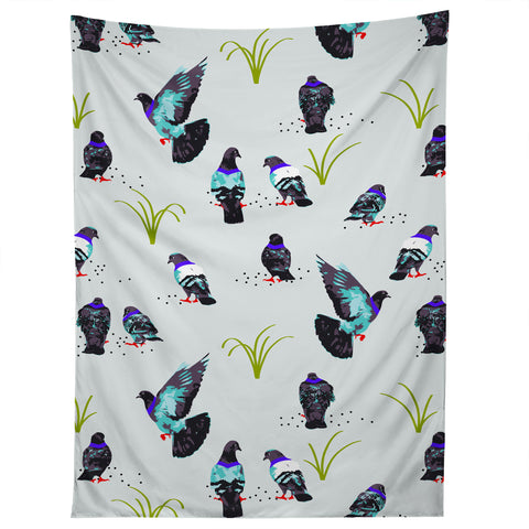 83 Oranges Pigeon Park Tapestry