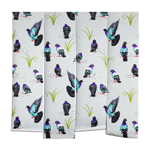 83 Oranges Pigeon Park Wall Mural