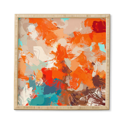 83 Oranges Pleasure Framed Wall Art