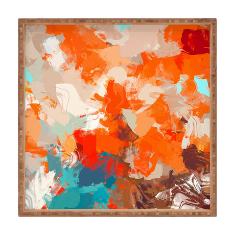 83 Oranges Pleasure Square Tray