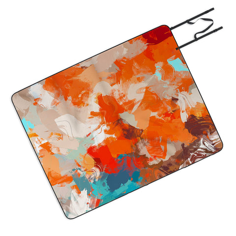 83 Oranges Pleasure Picnic Blanket