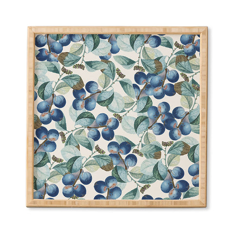 83 Oranges Plum Plum Framed Wall Art