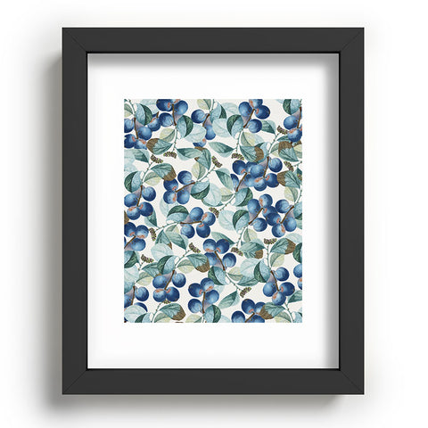 83 Oranges Plum Plum Recessed Framing Rectangle