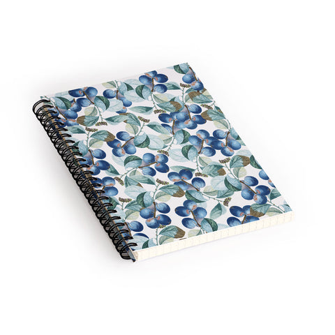 83 Oranges Plum Plum Spiral Notebook