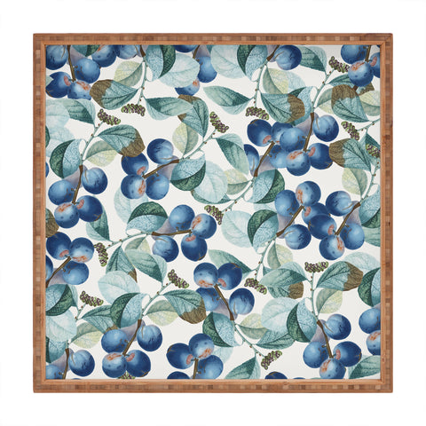 83 Oranges Plum Plum Square Tray