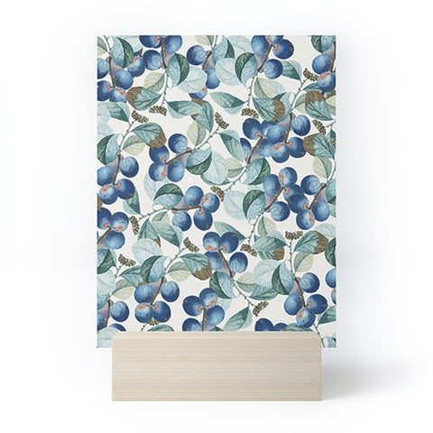 83 Oranges Plum Plum Mini Art Print