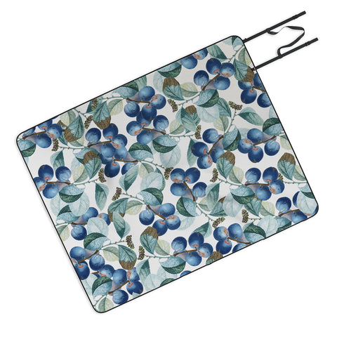 83 Oranges Plum Plum Picnic Blanket