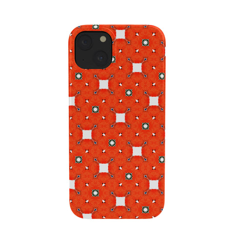 83 Oranges Red Poppies Pattern Phone Case
