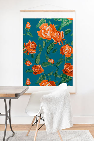 83 Oranges Rosalie Art Print And Hanger