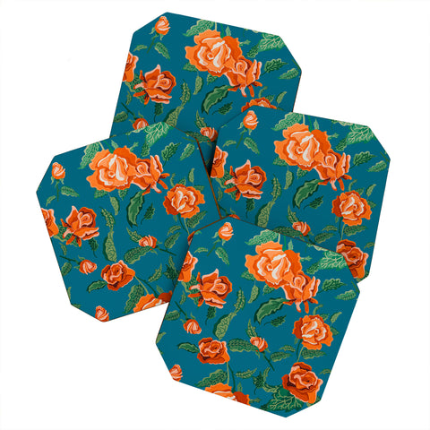 83 Oranges Rosalie Coaster Set