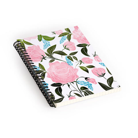83 Oranges Rosy II Spiral Notebook