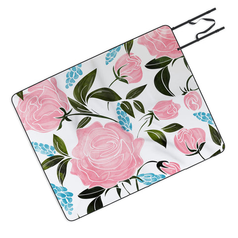 83 Oranges Rosy II Picnic Blanket