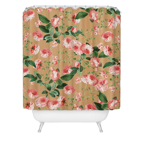83 Oranges Rosy Life Shower Curtain