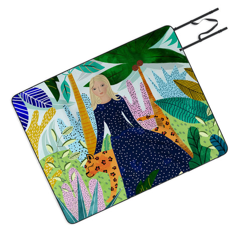 83 Oranges Safari Picnic Blanket