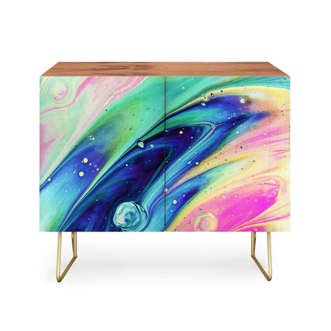 83 Oranges Space abstract Credenza