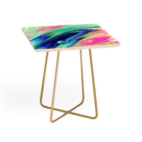 83 Oranges Space abstract Side Table