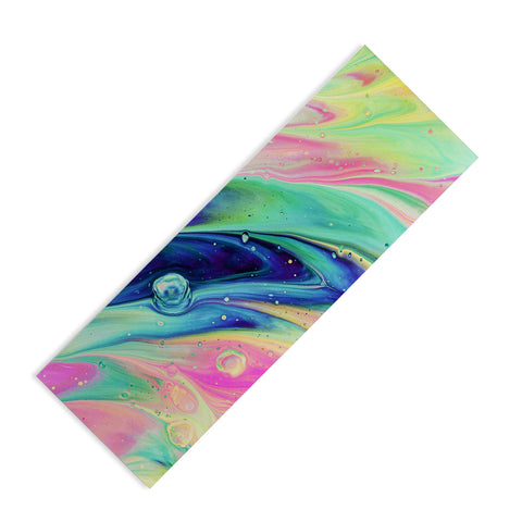 83 Oranges Space abstract Yoga Mat