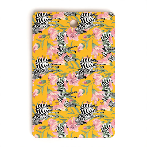 83 Oranges Striped For Life Cutting Board Rectangle