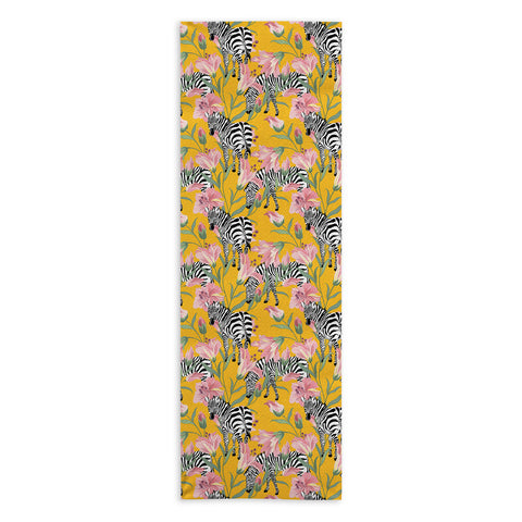 83 Oranges Striped For Life Yoga Towel