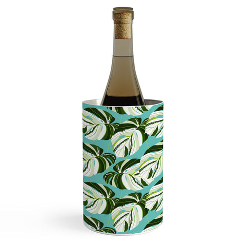 83 Oranges Summer Monstera II Wine Chiller