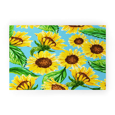 83 Oranges Sunny Valley Welcome Mat