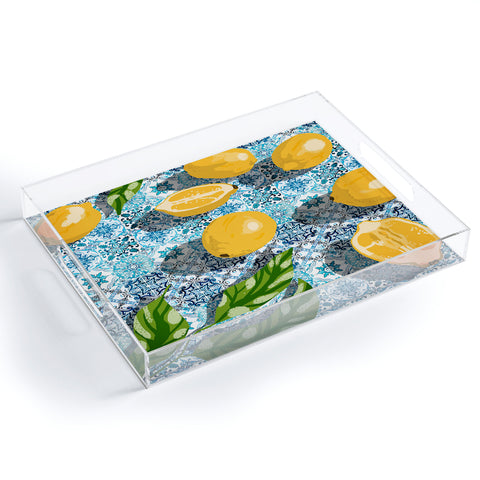 83 Oranges Sweet Without The Sour Acrylic Tray
