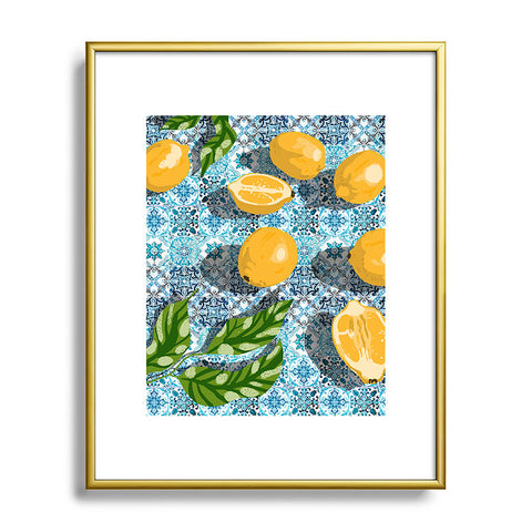 83 Oranges Sweet Without The Sour Metal Framed Art Print