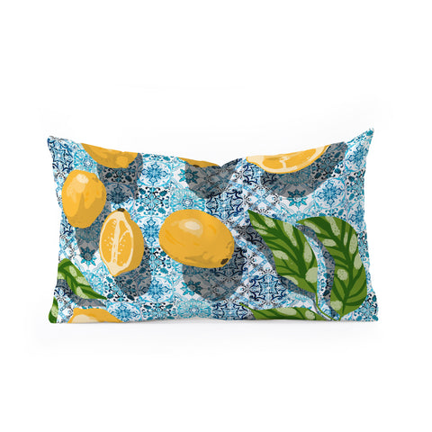 83 Oranges Sweet Without The Sour Oblong Throw Pillow