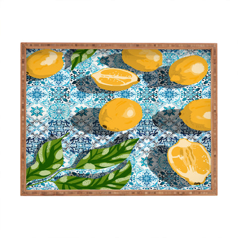 83 Oranges Sweet Without The Sour Rectangular Tray