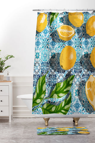 83 Oranges Sweet Without The Sour Shower Curtain And Mat