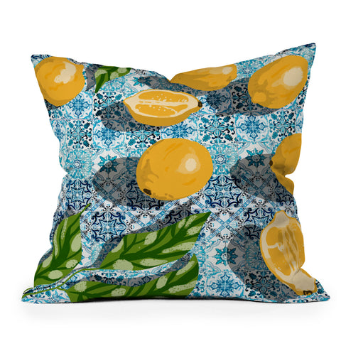 83 Oranges Sweet Without The Sour Outdoor Throw Pillow