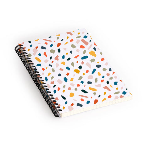 83 Oranges Terrazzo Love Spiral Notebook